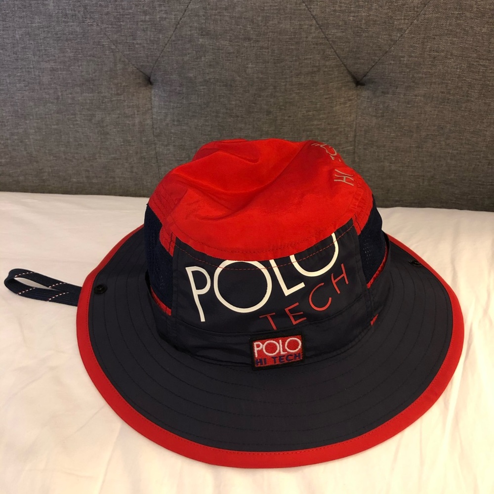 S/M POLO RALPH LAUREN HI TECH BOONIE HAT BUCKET